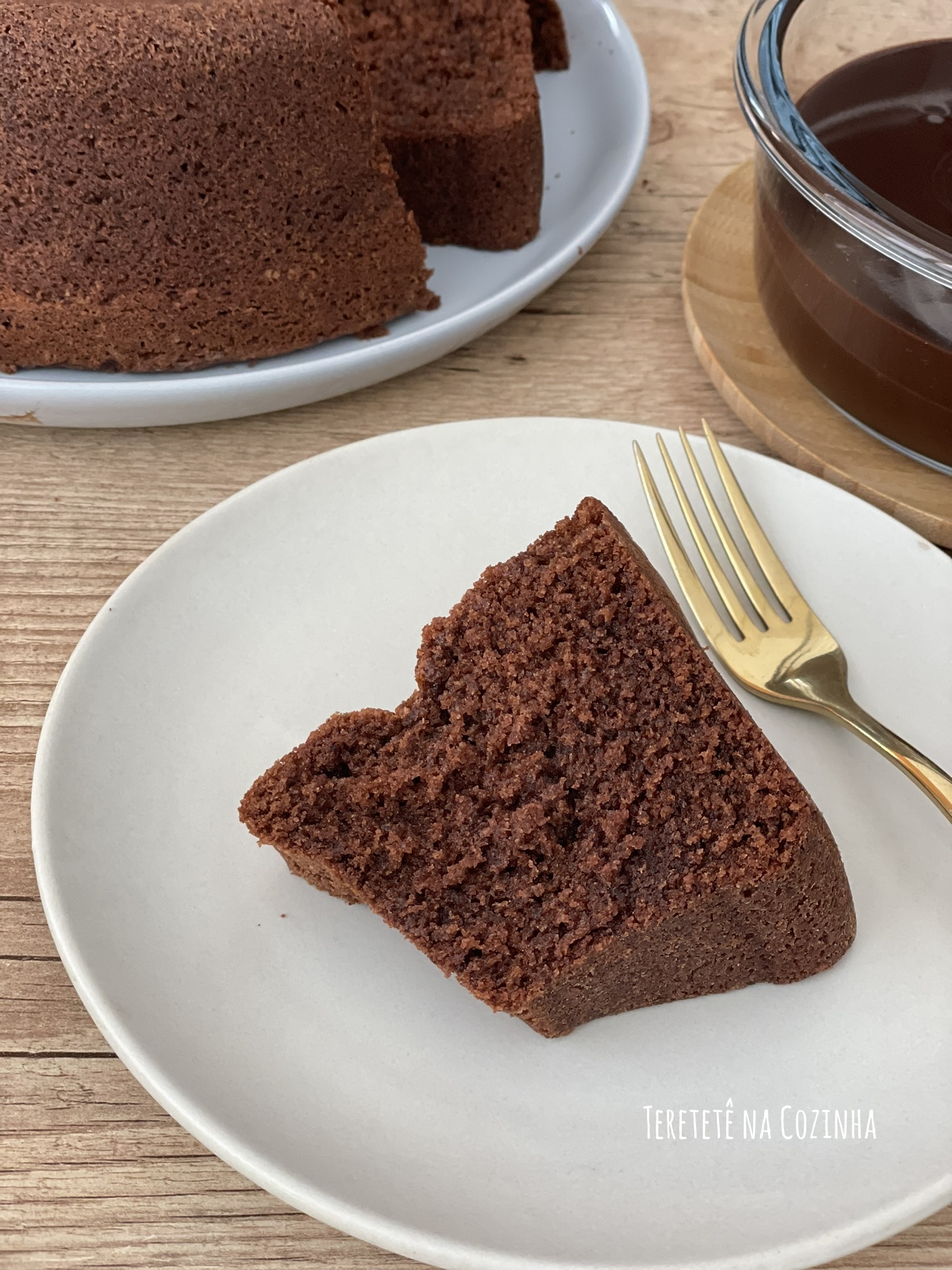 Receita de Bolo de Chocolate Simples